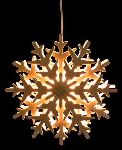 Kunstgewerbe Taulin Schneekugel - Modern, Klar, Glas, 29 cm