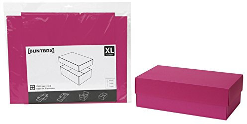 Buntbox 72-11 - Kartonage Set, Größe XL, Magenta