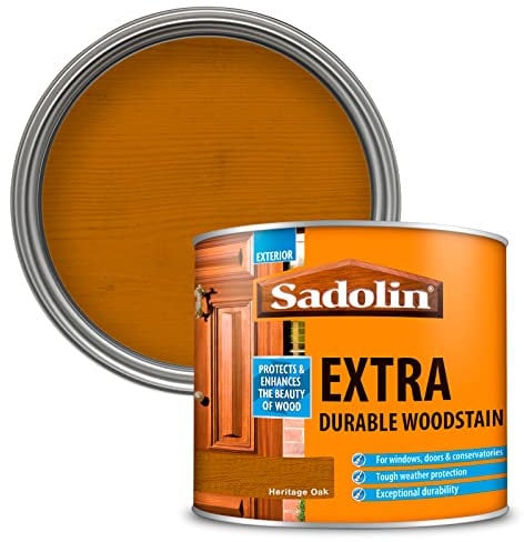Sadolin Extra Durable Woodstain Heritage Oak 0.5 L