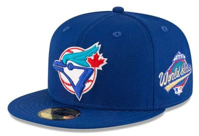 New Era Herren Toronto Blue Jays 1993 World Series Wolle, 59FIFTY Fitted - blau - 58 EU