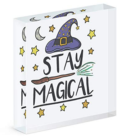 Gift Base Stay Magischer Acryl Block Bilderrahmen