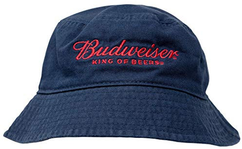 POPCULT Budweiser Beer Blue Bucket Hat
