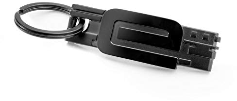 Audi 3182000100 Schlüsselanhänger e-tron Keyring schwarz