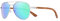 GREENTREEN Holz Pilotenbrille Herren Damen: Polarisierte Fliegerbrille mit Metallrahmen - Unisex Retro Klassische Sonnenbrille für Fahren Reisen - Autofahrer Modebegeisterte - UV400 Schutz