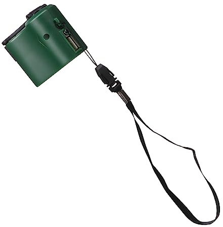 Yardwe 1 Pc Générateur Manuel Chargeur De Téléphone Portable Survival De Survie Banque d Urgence Radio De Manivelle d Urgence Générateur à Manivelle Coque En Plastique Outil Voyage Usb