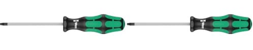 Wera 367 TORX® Kraftform Screwdriver, TX 15 x 80 mm, 05028008001 (Pack of 2)
