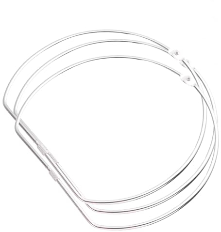 NUOBESTY D Ring Schraubverschluss Lagerung Zubehör Für Taschen Schultergurt Anpassungsring Halbkreis D Ring