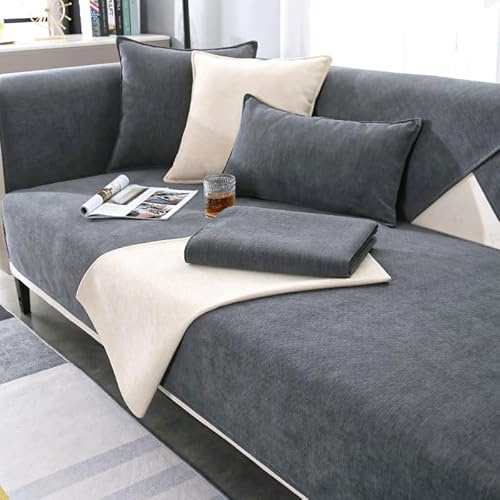 WYJHNLBEDC Sofa/Couch überzug/überwurfdecke, Sofabezug L/U Form