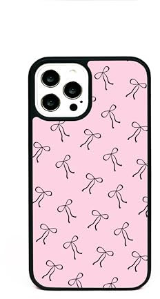 Mini Bows Pink Coquette Aesthetic Pattern Phone Case/Cover Compatible with iPhone 13 Rubber