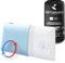 KAMASANA Orthopädisches Kissen 40 x 60 – hellblauer kühlender Bezug – anatomischer Memory-Schaum – hypoallergen, ergonomisch, atmungsaktiv, mit Belüftung und Nackenstütze