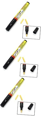 PartyKindom 3stücke Car Auto Motorcycle Reparatur Lackstift Transparent Wasserfest Geruchlos Für Kratzer Und Steinschläge Und Motorrädern
