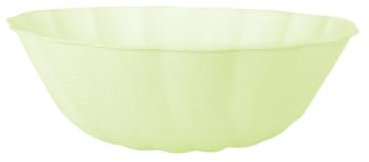 amscan - 6 Bols Vert Décor, ronde, 14,8cm, vert pastel, Vaisselle de fête en matières premières Rapidement renouvelables, pour Les Anniversaires, Les barbecues, Les jubilés, etc.