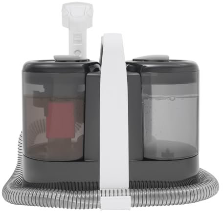 V Waschsauger Teppichreiniger, Nasssauger Polsterreiniger mit 2 Bürsten, Leistungsstarker 600w Motor, Polsterreiniger Gerät für Teppiche, Treppen, Polster, Sofa, Auto, Tiere, Flecken