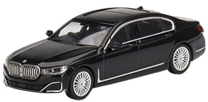 YRXIAO Modellbausatz Auto 1:64 Für BMW 750Li 7 Series Automodell Limited Edition Automodell Kunst Ornament Modellauto Legierung Druckguss Modell Für Wohndekorationen