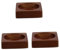 Ciieeo 3pcs Grinder Bottle Base Salt Mill Grinder Tray Salt and Pepper Shakers Base Salt Pepper Holder Salt Shaker Base Kitchen Pepper Grinder Tray Salt Holder for Counter Coffee Wood