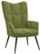 Brokky Relaxsessel Sessel Wohnzimmer Relax Sessel Lounge Sessel Relaxstuhl Sessel Wohnzimmer Relax Wohnzimmer Sessel Hellgrün Samt