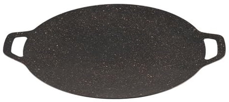 Parrilla Antiadherente Para Barbacoa Coreana - Plancha Para Inducción, Sartén Redonda Antiadherente, Plancha Para Barbacoa Con Asa, Cocción Rápida Y Uniforme, Para Estufa De Casa Al Aire Libre