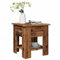 WRJENFSC Tavolino da Salotto Legno Antico 40x40x42 cm Legno Multistrato Tavolino Da Divano Laterale Comodino Piccolo Tavolini Da Salotto Moderni Tavolino Divano per Soggiorno Salotto Camera Balcone