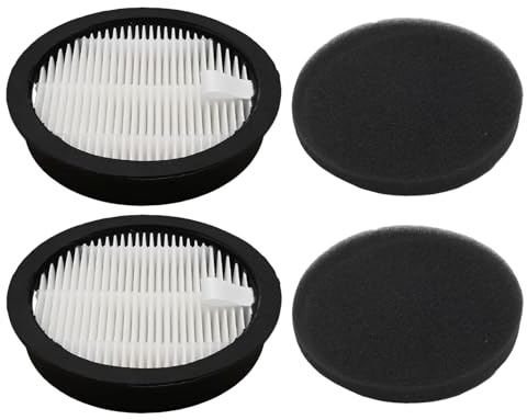 Ollanoos Hepa Filter, 2 Filtern und 2 Schwämmen, Ersatz für Laresar Elite 3 Akku Staubsauger
