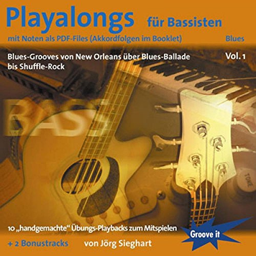 Playalongs für Bassisten Vol. 1 - Blues