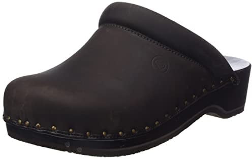 Berkemann Soft-Toeffler Unisex-Erwachsene Clogs, Braun (Dunkelbraun), 43 1/3
