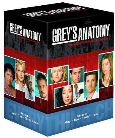 Greys Anatomy Season 1-4 [DVD]