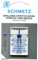 Schmetz Stretch Twin Sewing Machine Needle - Size: 4.0/75 (75 4.0mm Gap)
