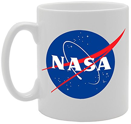 Coralgraph Inc MG673 NASA Logo Novelty Gift Printed Tea Coffee Ceramic Mug
