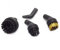 Set de 4 accesorios originales para limpiadores a vapor Polti Vaporetto Smart 40 Mop compuesto de cepillos con cerdas de nailon y latón, y boquilla.
