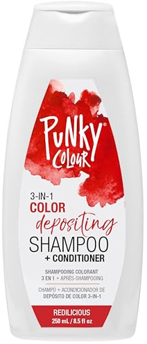 Punky 3-in-1 Farbe Einzahlen Shampoo & Conditioner mit Shea Butter und Pro Vitamin B, die ernähren hilft und stärken Haare, 8.5 oz rediculous