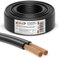 OKSI Lautsprecherkabel - 2x2,5mm² - 30 m, Schwarz | Kupferkabel für HiFi, Anschluss von Audio-Stereo an Verstärker, Surround-Sound-System, TV-Heimkino und Autoradio. Made in Germany