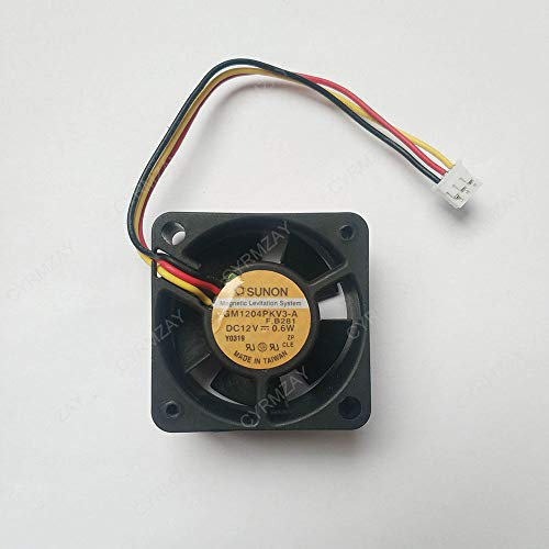 CYRMZAY Compatible for Sunon GM1204PKV3-A DC 12V 0.6W 3Wire server inverter axial Cooling Fan