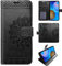 betterfon Huawei P Smart 2021 hülle handyhülle P Smart 2021 mit Magnetverschluss/Kartenfächer für Huawei P Smart 2021 Mandala Schwarz