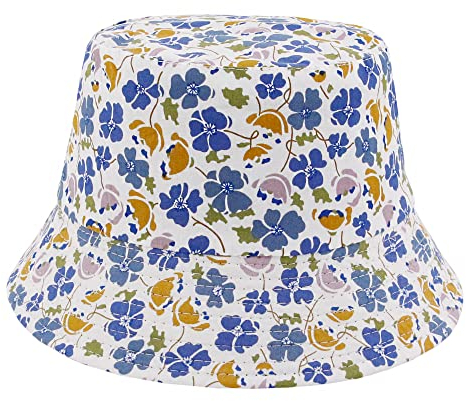 Haoohu Mehrfarbiger Fischerhut für Damen, Herren, Mädchen, Frosch, Fischerhut, Strand, Sonnenhut für Outdoor-Reisen, Green03511, Einheitsgröße