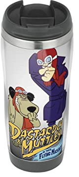 Profiles Dick Dastardly and Muttley - Travel Mug, Thermal Insulated Cup for Hot and Cold Beverages Drinks