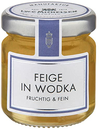 L.W.C. Michelsen - Feigen in Wodla (45g) | mit hochwertigem Feigenlikör mit Wodka | Aus der Hamburger Manufaktur - nach traditioneller Rezeptur