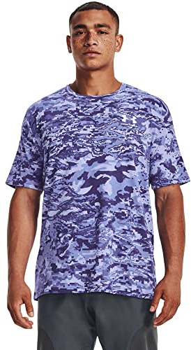 Under Armour ABC Camo T-Shirt blau, L Herren