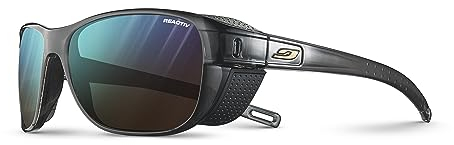Julbo Unisex Camino M Sunglasses, Schwarz Durchscheinend Matt/Grau, Einheitsgröße