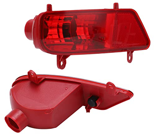 FTVOGUE Nebelschlussleuchte für Auto, Nebelschlussleuchte, Rot, Nebelschlussleuchte, Rücklicht, Ersatz für Autozubehör für Peugeot 3008 5008 2009 2016 (links)