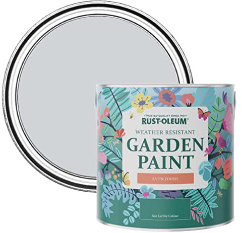 Rust-Oleum Purple Mould-Resistant Garden Paint In Satin Finish - Lilac Rhapsody 2.5L