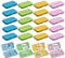 Manicure Set Bulk, Nail Clippers Kit Stainless Steel Fingernail Clippers Set, Sturdy Nail Tip Cutter Trimmers Professional Grooming Toenail Clippers Personal Pedicure Kits Gift (24 Pack 8 in 1)