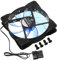 sourcing map Computer Case Fan 600-1200RPM 120mm 4 Pin Blue LED Silent Cooling Fan 15 LED 12V for Desktop Computer Radiators with Rubber Pads 4 Screws
