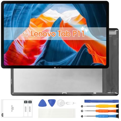 Écran LCD pour Lenovo Tablet P11 / P11 Plus TB-J606, pour Lenovo P11 LCD Display TB-J606F TB-J606N Écran Tactile Numériseur Verre Assemblée avec Outils, 11''