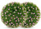 RELAX4LIFE Set di 2 Topiaria Palla con Fiori Artificiali, Sfera di Bosso Sintetica, Palline di Bosso, Pianta Artificiale Decorativa, Diametro 37cm