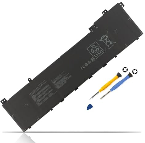 K KYUER C32N2022 Batería para ASUS Vivobook Pro 16X OLED M7600 N7600 96Wh | M7600Q M7600R N7600Q N7600P N7600Z M7600QA M7600QC M7600QE M7600RE N7600PC N7600QA N7600QC N7600QE N7600ZE Notebook Battery