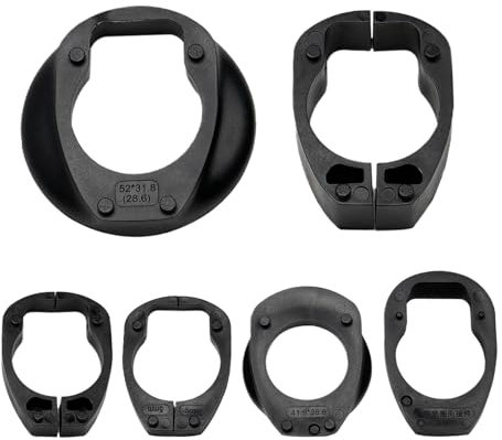 Generisch Headset Spacers, Bicycles Front Fork, Lightweight Handlebar Washers, 1.25in Portable Cycling Accessories, Integrated Stem Rings for Men, Women Outdoor Riding
