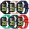 RicGloe 6 Piezas Correas de reloj para Xiaomi Redmi Watch 5/Redmi Watch 4 Hombres Mujeres,Correa de repuesto compatibles con