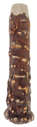 Healifty Handle Replacement Imitation Stag Antler Horn Grip for Kitchen Making Non-Skid Ergonomic Cutter Handle 4.32 X 1.26 X 1.26 in