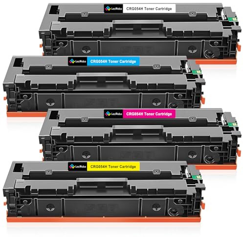 LeciRoba CRG054H für Canon 054 054H CRG054 CRG054H Toner für Canon l -Sensys LBP621cw LBP622CDW LBP623CDW MF643CDW MF645CX MF640 MF641CW MF642CDW MF643CDW MF644CDW MF645CX LBP621CW Drucker (4er-Pack)