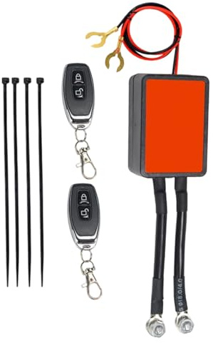 Disjoncteur 12V | Isolateur Intelligent 12V 300A à Haute Capacité | Coupe-circuit pour Batterie de Motocyclette - Pour Moto Bateau Pêche Maritime Quad Camion Remorque Véhicule Camping-Car